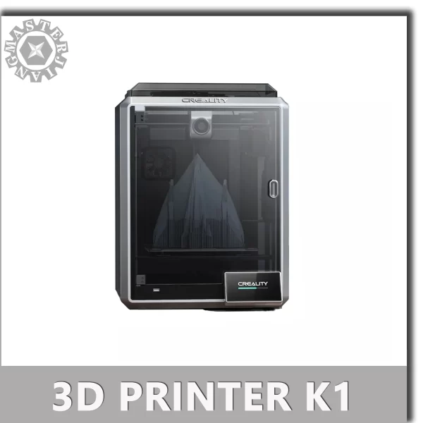 Creality-K1 Speedy 3D Printer, High Speed Printing, Auto Nivelamento, Dual-Gear Direct Drive Extrusora, Max Flow Hotend, 32mm ³, s, 600mm, s