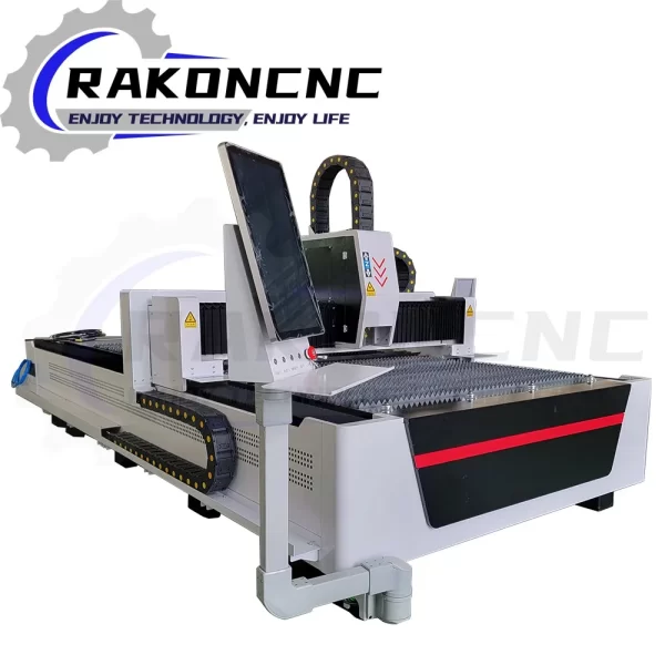 Máquina de corte do laser da fibra do CNC, grande folha do metal cortada, 2000W, 3 eixos, 3000X1500mm