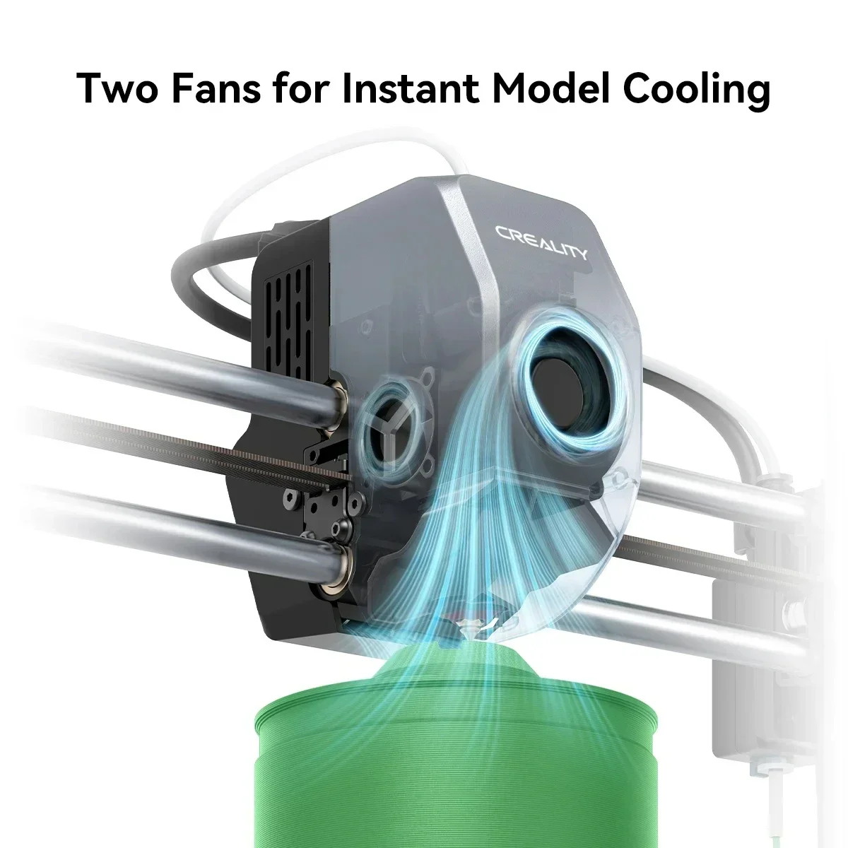 Creality-Ender 3 Impressora 3D , Aquecedor Hotend 300 ℃ Temperatura , Nivelamento Automático, 600 mm/s com Sistema de Movimento Core XZ, Extrusão Sem Entampamento de Velocidade, 60W, - Image 4