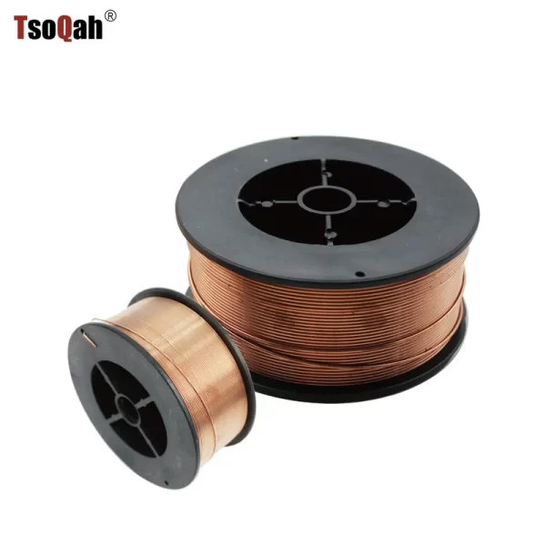 Fio de soldadura do MIG do aço suave, 0.5kg, 1kg, 5kg, 15kg, ER70S-6, 0.8mm, 0.9mm, 1.0mm, 1.2mm