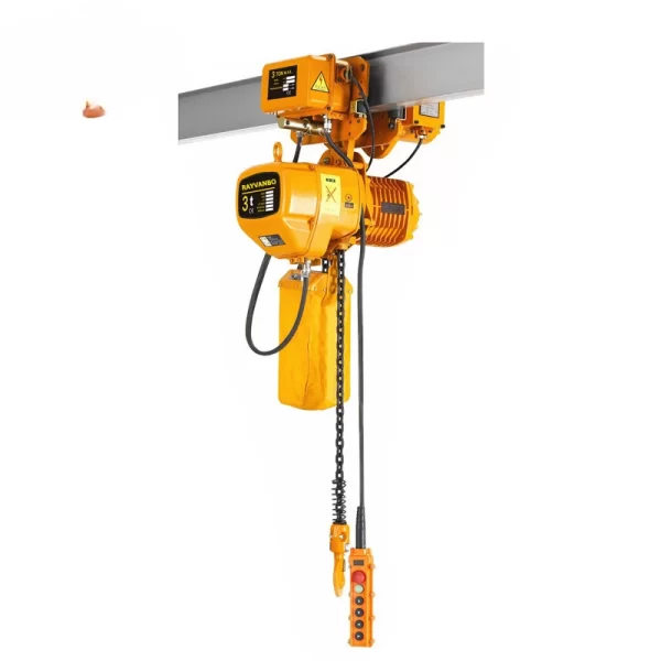 Talha de corrente elétrica com carrinho, Fabricante Atacado, 1 ton, 2 ton, 3 ton, 5 ton