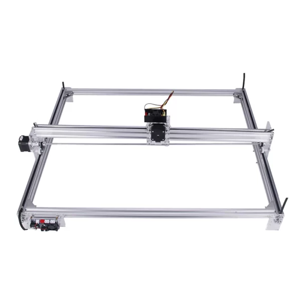 Máquina de gravura do laser de bambu acrílico placa de madeira pvc desktop diy multifuncional máquina de corte a laser 65*50cm curso