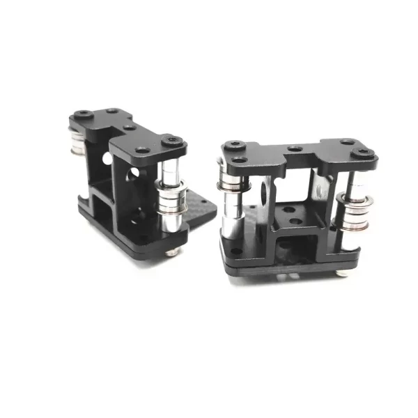 Blurolls-V-core 3.1 Atualização Kit Conjunto de Fibra De Carbono De Alumínio XY, Peso Leve, Direita Esquerda Parte Pórtico para V-core3.1, Impressora 3D, Novo