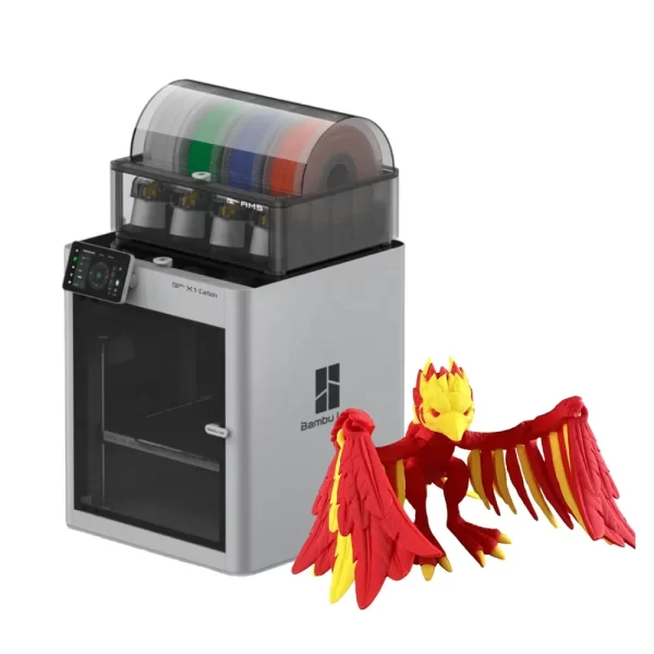 Bamboo Lab X1-Carbon Combo Impressora 3D, tamanho grande, totalmente automático, multicolor, impressoras profissionais