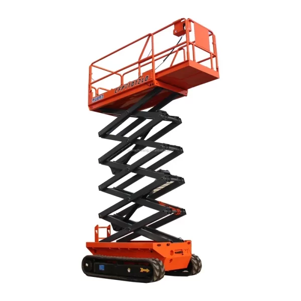 YG-esteira elétrica Scissor Lift Table, talha móvel, trabalho aéreo automotor, mini plataforma de elevação hidráulica, China, 10m, preço