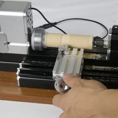 Mini DIY Metal Lathe Machine, Benchtop Wood Lathe, Woodworking Tool, Hobby Sience, Educação Modelmaking, 36W, 20000rpm
