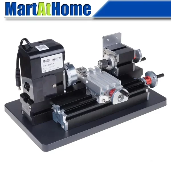 Mini Máquina De Torno De Metal, 24W, Z20002M, 20000 RPM, Max Workpiece 135*20mm, para Passatempo, Educação Científica, Modelagem