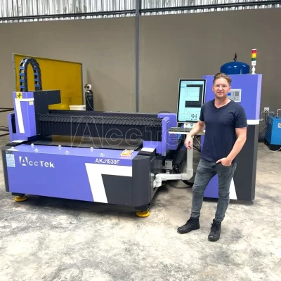 Máquina de corte do metal do laser da fibra do CNC, cortador de aço, chapa metálica, tamanho grande, 1530, 2000W, 3000W, 6000W, 3015