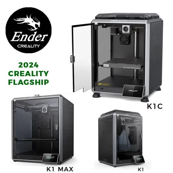 Creality-Extrusora de acionamento direto com engrenagem dupla, impressora 3D, máx. 32MM ³, fluxo S, velocidade de impressão Hotend, 600 m/s, K1 MAX, K1C