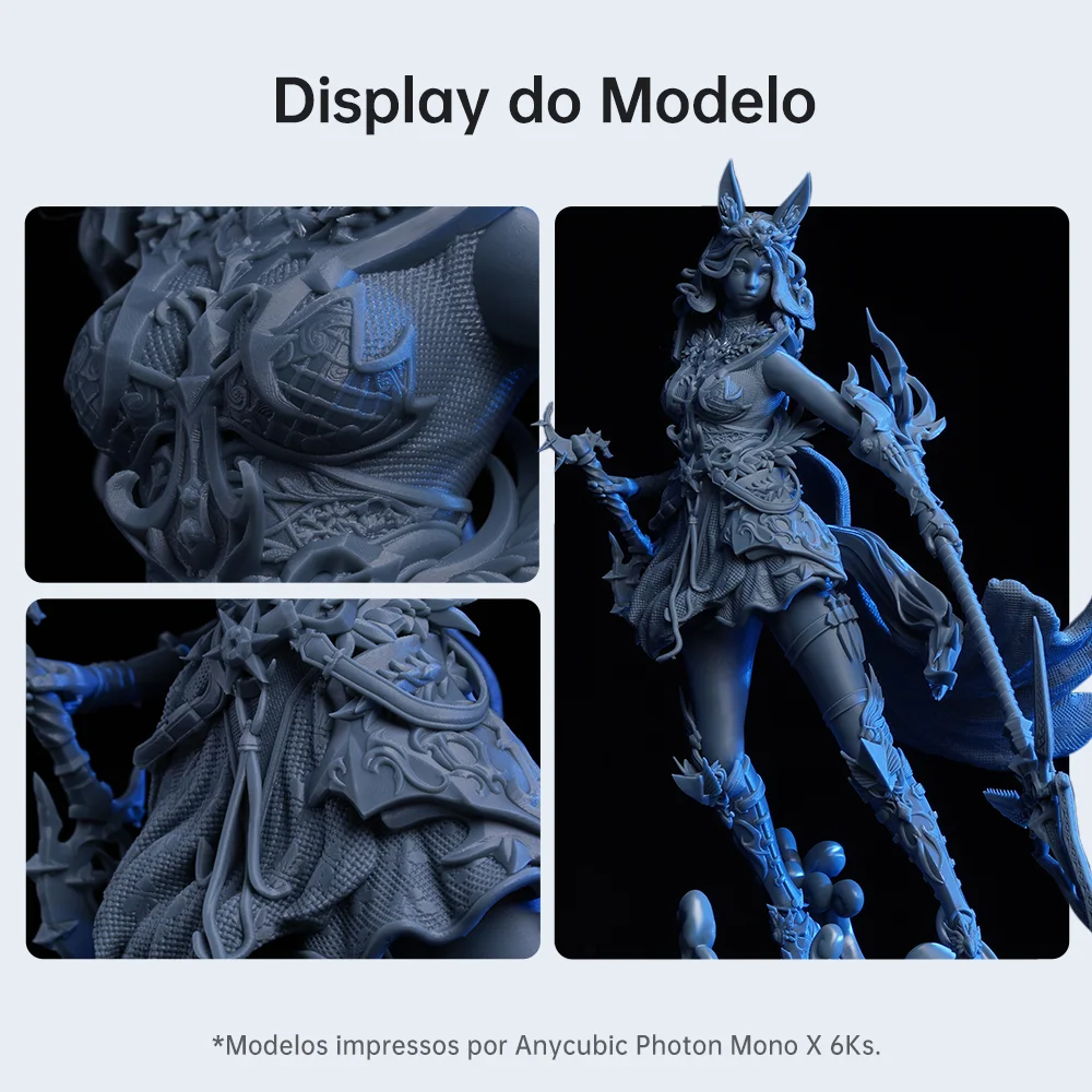 Anycubic-Impressora 3D Photon Mono X 6Ks, 9.1 ", 6K LCD, SLA, UV, Resina, Tamanho de impressão - Image 4