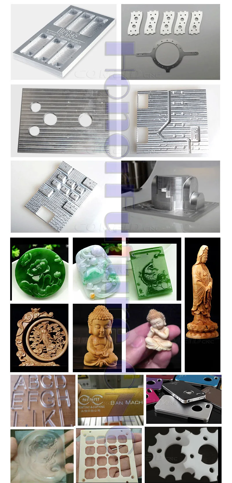 Máquina CNC Router para Metal e Jade, Fresa, 3 Eixos, 4040 - Image 6