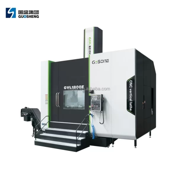 Torno vertical do Fanuc do metal do CNC do corte pesado, Hine baixo preço, Gvl1800e