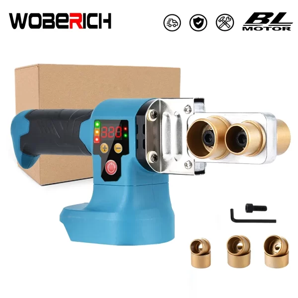 WOBERICH-Máquina de solda de tubo sem fio recarregável Hot Melt, PPR, PB, tubulação de água Melter, para Makita