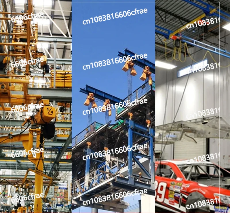 Talha Elétrica com Carrinho Elétrico, Novo, 0,5 Tonelada, 1 Tonelada, 2 Toneladas, 3 Toneladas, 5 Toneladas, 220V, 380V - Image 5