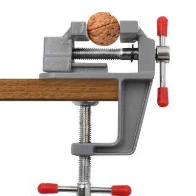 Mini liga de alumínio Bench Clamp, Multi-funcional Bench Vise, Parafuso Vise para DIY Craft, Mold fixo Repair Tool