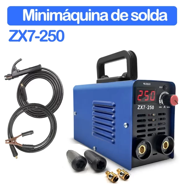 Máquina de soldadura elétrica totalmente automática do arco, pequeno todo o cobre, categoria industrial, agregado familiar, MMA, 250A, 220V