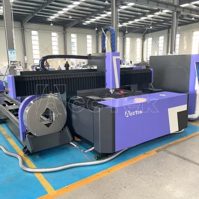 CNC Rotary Axis Fibra Laser Máquina de corte, chapa de metal, tubo, cortador, 3m, 6m