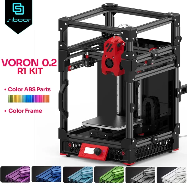 Corexy Mini Stealthburner 3D Printer Kit, V0.2, V0.2, Atualizado, Voron 0.2, DIY, Atualizado, Kit, Suporta Klipper PI, Novo