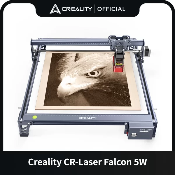 Creality-CR-Laser Falcon Gravador, Módulo Laser 5W, Focagem Rápida, Estrutura Estável, Máquina de Gravura, 5W