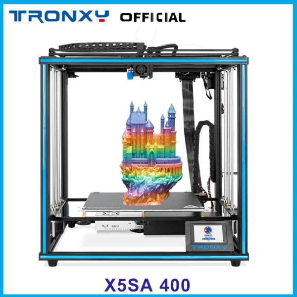 TRONXY-Kit Completo de Impressoras 400 FDM, Core XY, Tamanho de Impressão Grande, Impressora 3D, Velocidade Rápida, 400x400x400mm