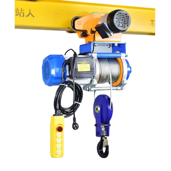 Talha Elétrica com trole elétrico 220V, 2 Ton.