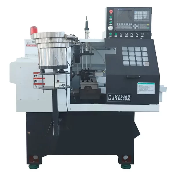 Cjk0640z torno automático cnc máquina ferramenta instrumento placa de vibração alta eficiência