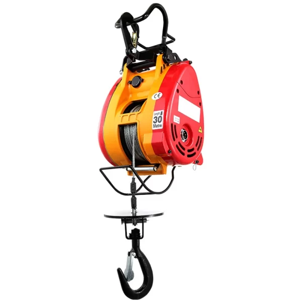 Guincho portátil da grua da suspensão do agregado familiar, guindaste de levantamento do condicionamento de ar, eficiência ultra alta, 220V, 1300W
