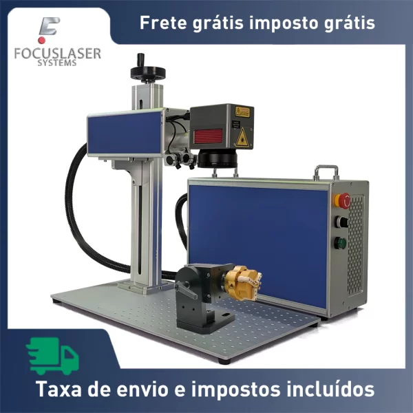 30w 50w Raycus Fiber Laser Engraving Machine Marcação Metal Cutting Jóias Ouro Gravar Cobre Latão Aço Inoxidável Frete grátis imposto grátis