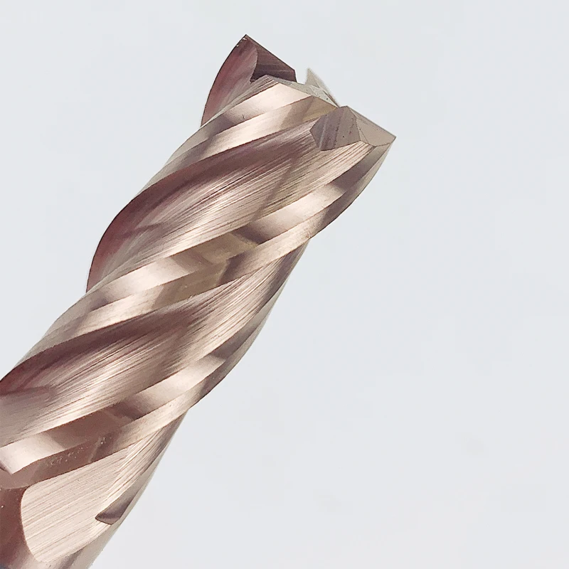 JIMMY-Cortador De Fresagem De Carboneto De Aço De Tungstênio, Moinho De Fim Endurecido, 4 Flauta, Liga Revestida De Silício, Máquinas-ferramentas CNC, HRC55 - Image 2