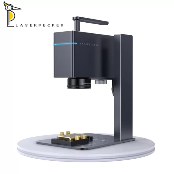Chegada nova laserpecker 3 mundo menor gravador do laser da fibra portátil de metal e máquina de gravura de plástico