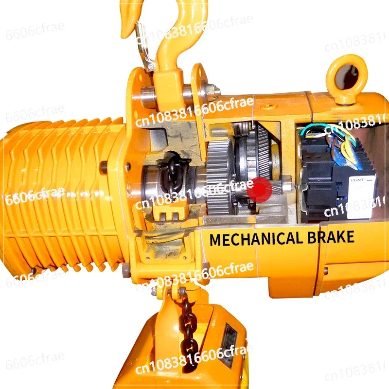 Talha Elétrica com Carrinho Elétrico, Novo, 0,5 Tonelada, 1 Tonelada, 2 Toneladas, 3 Toneladas, 5 Toneladas, 220V, 380V - Image 2