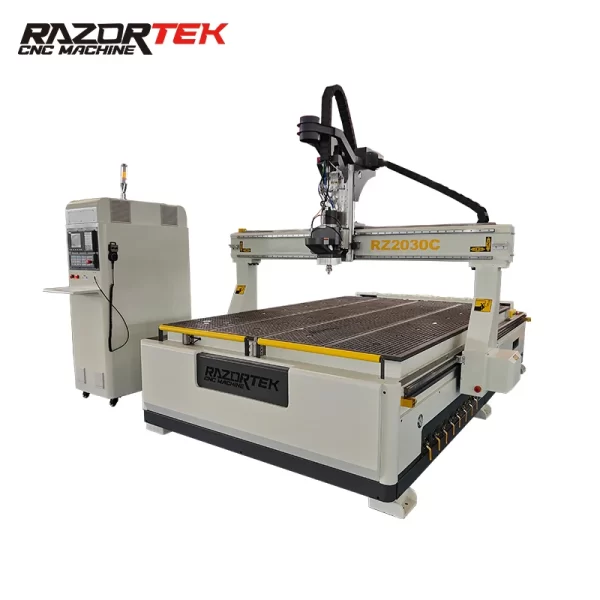 Grande tamanho da tabela razortek fresa para madeira cnc máquina para madeira