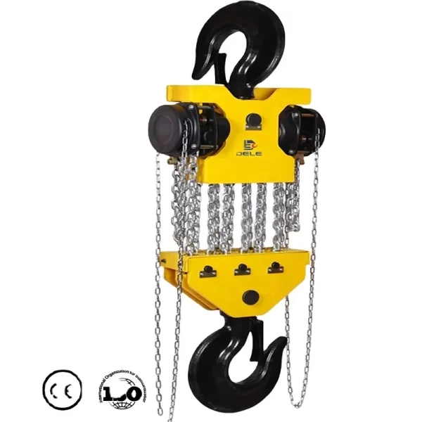 Talha de levantamento manual para construção, Bloco Chain Manual, 5 Toneladas, Talha manual