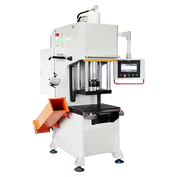 Servo de Prensa Hidráulica CNC, Máquina de Endireitamento de Quatro Colunas, Alta Precisão, Prensa de Rolamento