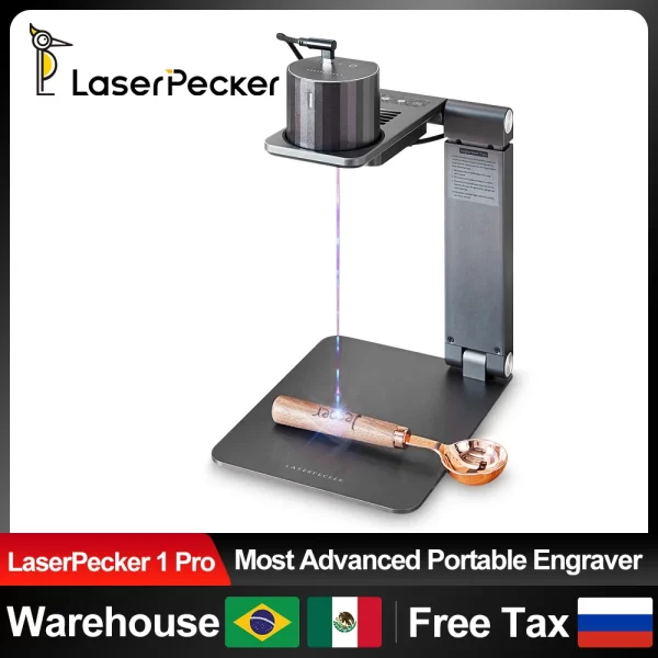 Laserpecker L1 Pro Pequeno e Portátil CNC Máquina De Gravação A Laser, Idea Making, Inspiração, Ferramenta DIY