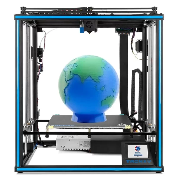Impressora 3D com Eixo Z Duplo, Titan Extrusora, Filament Sensor, Print CoreXY, Estrutura Estável, X5SA-2E, 330x330x400mm