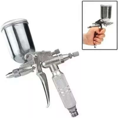 Pintura Profissional Gun Refill, Aerograf Automotivo, Cor Prata Ferramentas, Dspiae Mão Estabilizador, Ferramenta de Pintura, Borracha