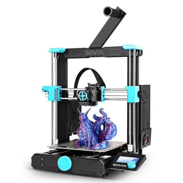 SV06 Dual Z Axis Impressora 3D, todo o metal, Hotend, Planetário, Dual Gear, Direct Drive, FDM, Auto Nivelamento, 32 Bit, Placa silenciosa
