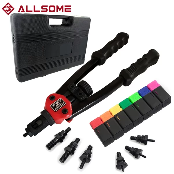 Allsome Rebitador Rebitadeira De Rosca M3 M4 M5 M6 M8 M10 M12