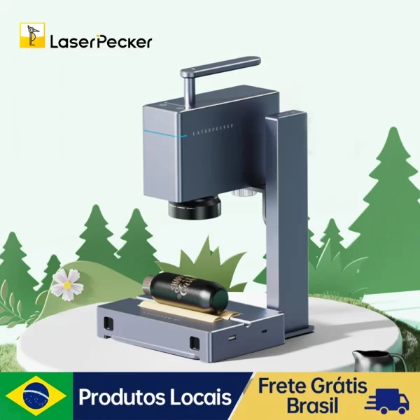 Laserpecker 3 Gravador a laser para metal e plástico gravura lp3 máquina de gravação a laser