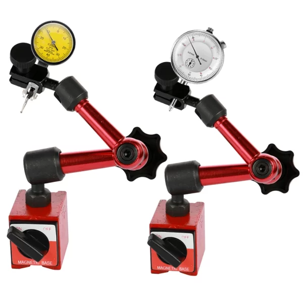 Dial indicador magnético titular, Dial Bore Gauge, Base de suporte magnético, Micrômetro Medida Ferramentas, Indicador tipo hora, Comparador Watch