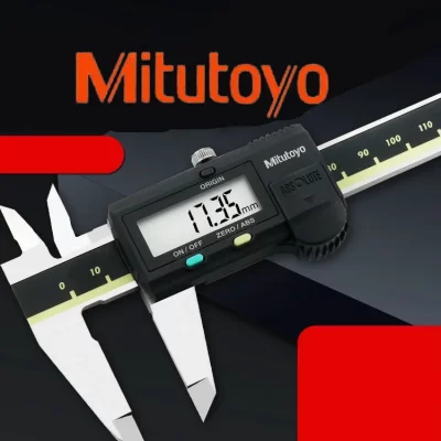 Mitutoyo-Mitutoyo Digital Dial Vernier Caliper, 6 Polegada Faca, Unidade de Nivelamento a Laser, Jardinagem Construção Ferramentas Manuais, Japão
