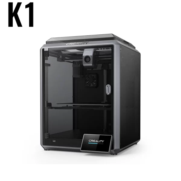 Creality-Nivelamento Automático Dual-Gear Extrusora Direct Drive, Placa de Construção Flexível, 3D, K1, Speedy Printer, 600mm, s, 220x220x250mm