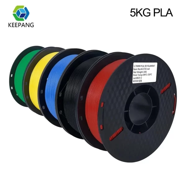 Filamento PLA para Impressora 3D, Filamento de Impressão 3D, Misturar Cores, Filamento PLA, 5kg, 1mm, 75mm, 1kg