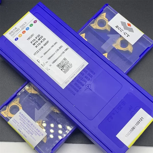 Carbide Thread Turning Tool Insert, ZCC.CT, RT16.01N, RT16.01N, YBG201, RT22.01W-N60P, YBG201, 16ER, 22ER
