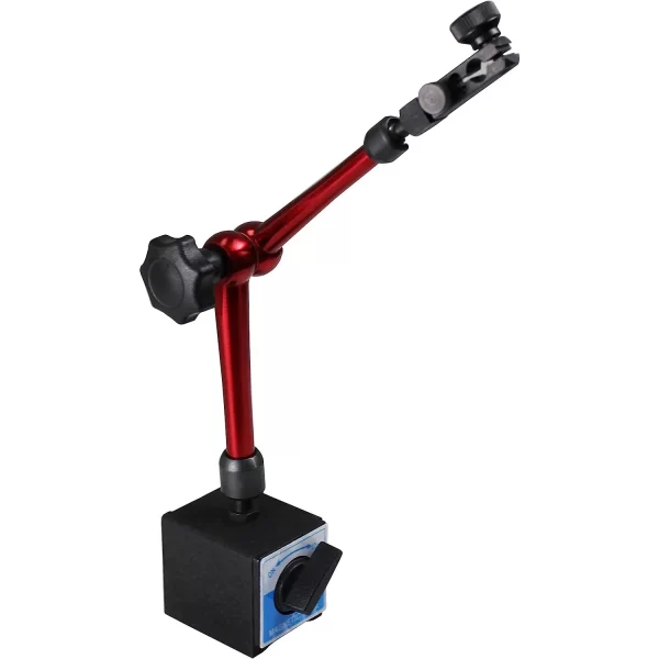 Suporte Base Magnético Flexível Universal, Ferramenta Stand para Indicador Dial, Indicador Dial, Teste, Altura 350mm