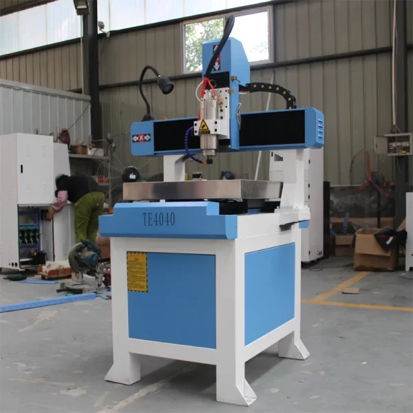 Máquina Cnc Fresadora Corpo de ferro fundido 4 eixos mini cnc roteador 3d carving kit mini-cnc-fresadora para não metal e metal macio