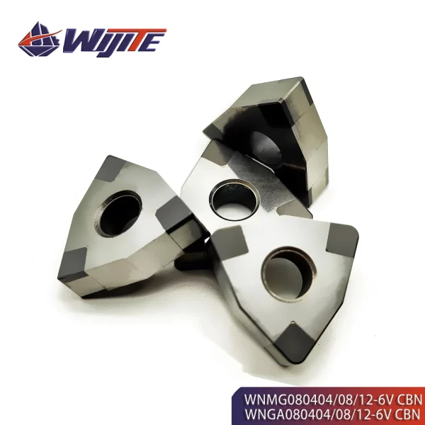 Ferramenta de torneamento adequada para aço endurecido, adequada para ferro fundido e outros materiais de alta dureza, WNGA e WNMG 080404 08 12-6V