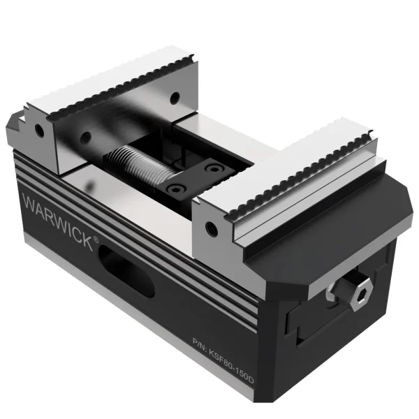 WARWICK-Manual Vliegbinden vise, Mikro Grip para Workholding System Aço, Ponto Zero, 5 Eixos, KSF80-150D