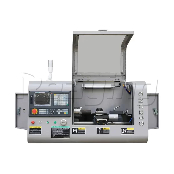 Mini Torno CNC para Usinagem de Metal